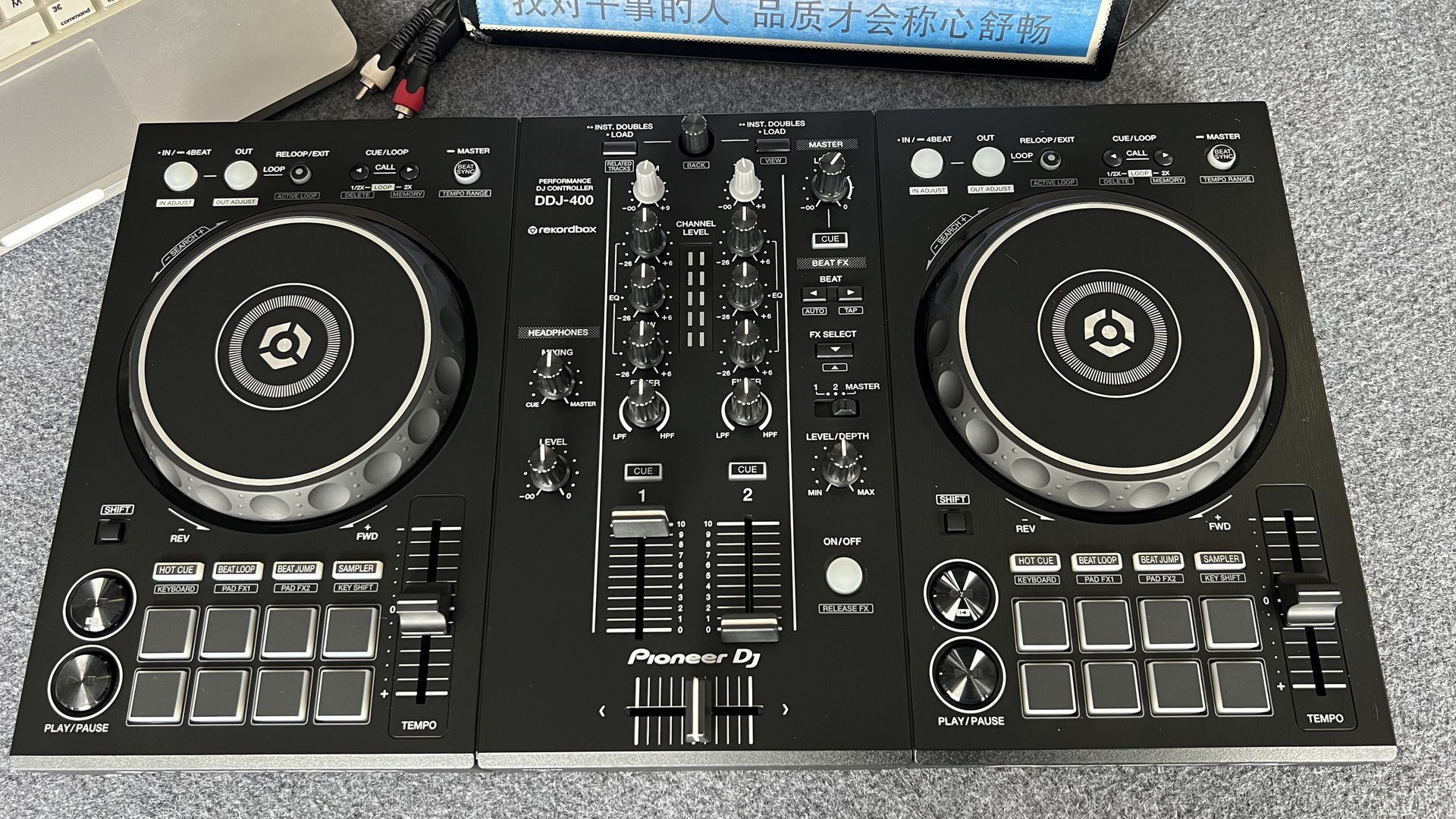 Ddj-400 Dj Player, Integrated Digital Dj Controller, Entry-Level Practice Dj Player for Beginners, 2 Channels