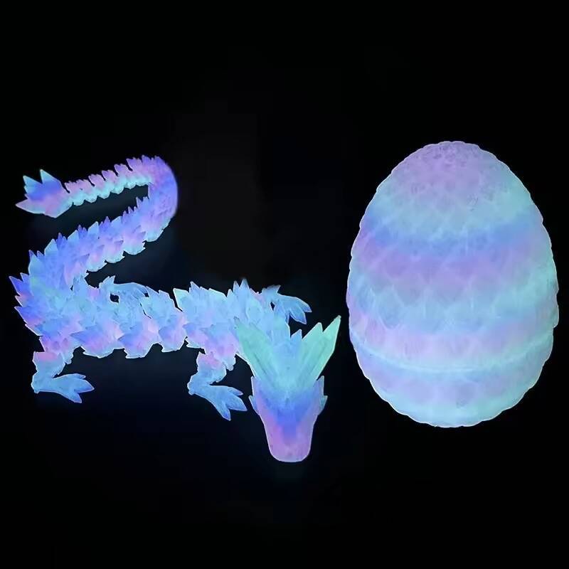 빛나는 무지개 (드래곤 + 계란)--(8CM + 22CM)