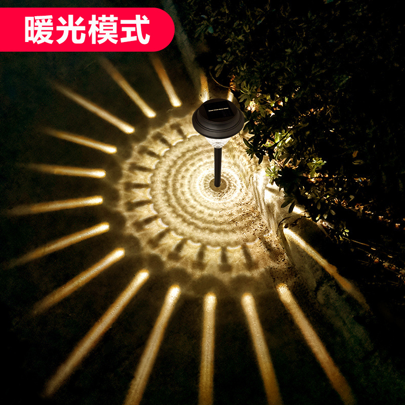 Luz solar y sombra lámpara plana al aire libre impermeable patio jardín Villa balcón decoración atmósfera Diseño plug-in lámpara