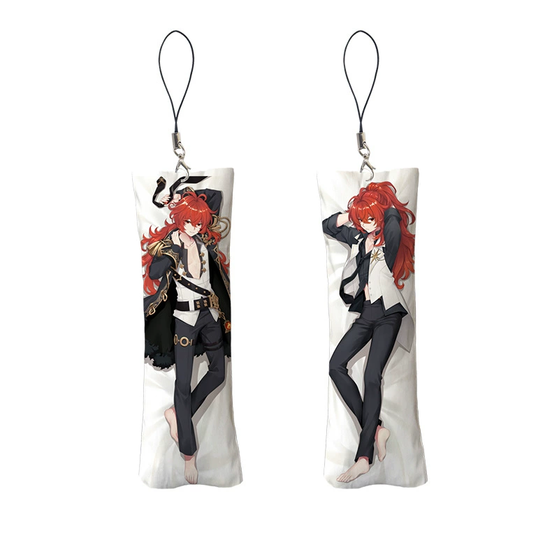 [小抱枕钥匙扣迷你挂件Mini Dakimakura魈钟离八重子书包挂件] → мини-подушка брелок ключей маленький подвесной брелок рюкзачок