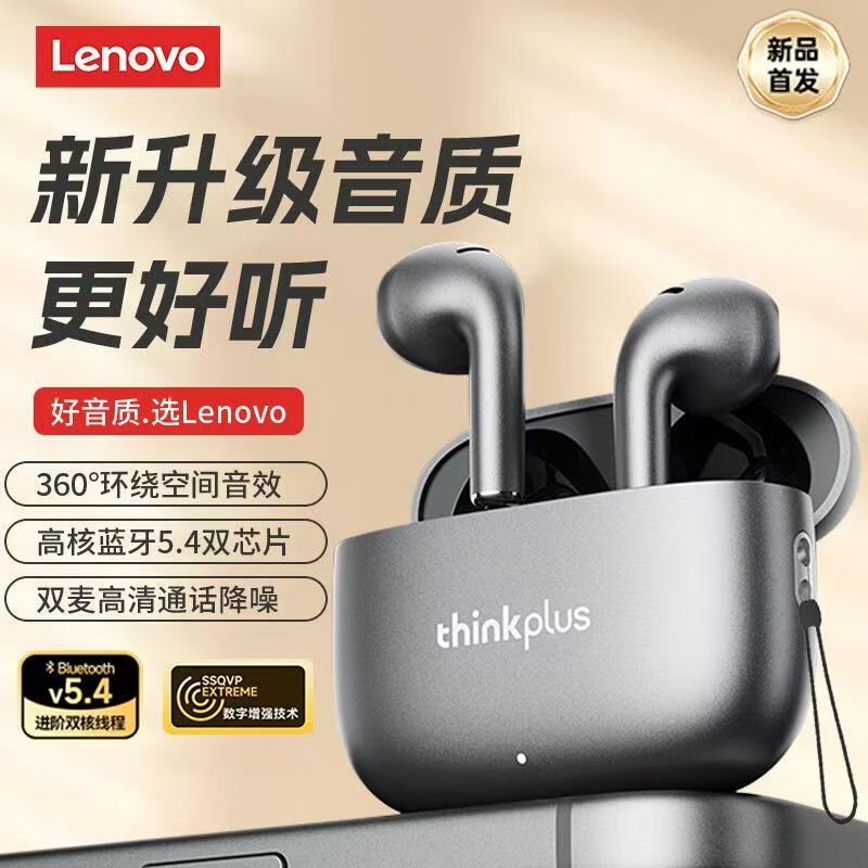 Lenovo Lp30Pro Wireless Bluetooth Headphones for Sports and Running, In-Ear, High-Quality Sound, Compatible with Apple, Huawei, Vivo, Xiaomi Lenovo Lp30Pro Wireless Bluetooth Headphones for Sports and Running, In-Ear, High-Quality Sound, Compatible with Apple, Huawei, Vivo, Xiaomi