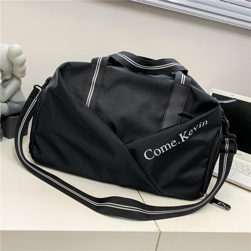 Bolsa de viaje de moda bolsa de fitness para hombres y mujeres bolsa de equipaje de mensajero de hombro de gran capacidad bolsa de viaje grande de tela oxford