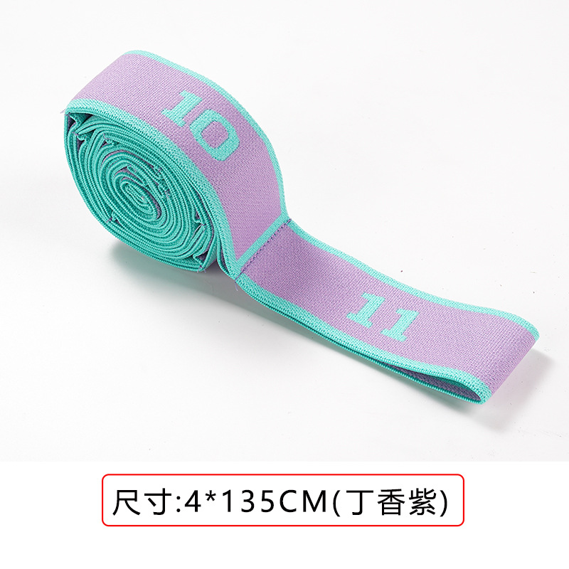 瑜伽伸展拉力带拉丁体式弹力带儿童舞蹈专用训练阻力带成人健身带 7
