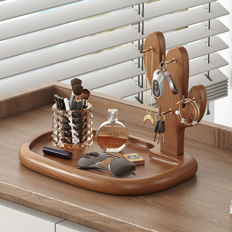 Многослойный настольный подстаканник, чайный сервиз в китайском ретро-стиле, полка для демонстрации фиолетового горшка, стеллаж для демонстрации украшений