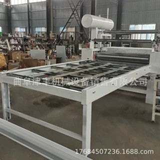 PU皮革密度板贴合机 大板涂胶平贴机 软包墙板贴面机生产厂家