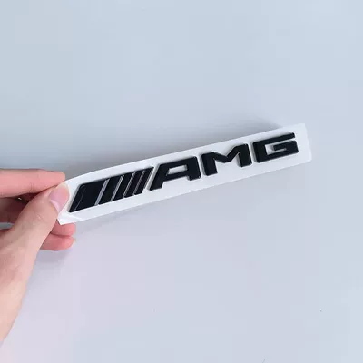 Car logo, GLA180 200 car emblem modification - standard-amg-black-label