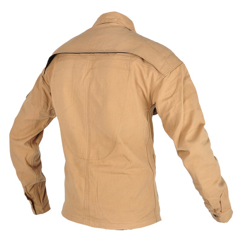 VOLERO motocicleta ciclismo ropa casual de los hombres de la motocicleta de la vendimia chaqueta de la camisa de cuatro estaciones parabrisas anti-caída ropa de manga larga