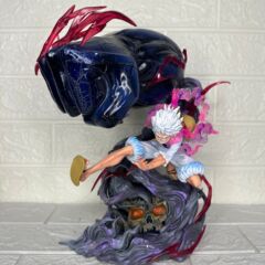 海贼王MJ爆炸巨拳五档尼卡路飞红色拳头GK雕像手办模型摆件批发