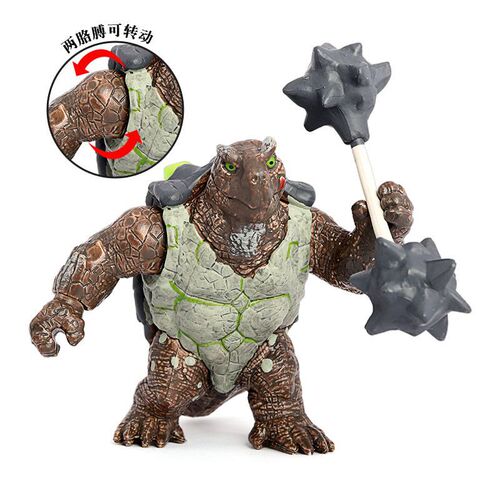 New simulation mythical animal battle turtle Warcraft monster model hand-held weapon turtle educational cognitive children's toy