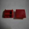 Plastic Square tube Cap Pipe plug door mat Steel pipe coat Plugs Plug Bulkhead anti-seismic Bracket