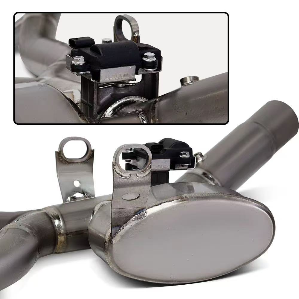 Suitable for BMW R1300 GS-ADV manual-automatic integrated valve titanium alloy front exhaust 60MM
