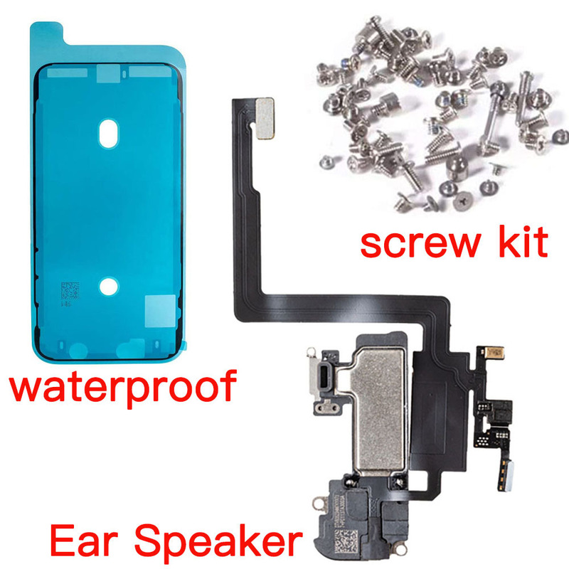 Foreign trade suitable for iPhone11 Pro Max speaker full set of screws with waterproof glue XSMax with sensor