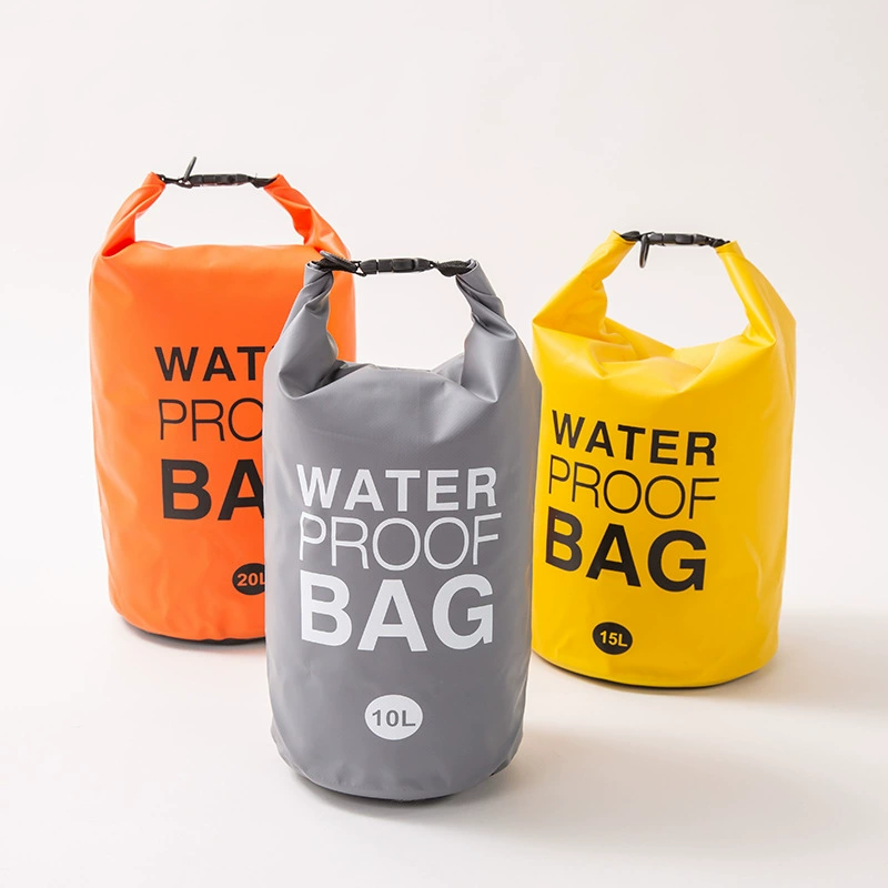 Beach waterproof bag PVC, worn on the shoulder