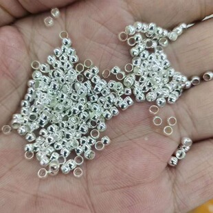 Gold wrapping beads 2MM positioning beads finishing beads DIY manual positioning beads beaded jewelry accessories factory