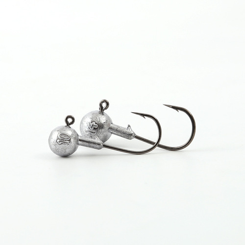 Luya lead head hook, long throw, hanging T tail soft bait for bass fishing, original color lead head hook