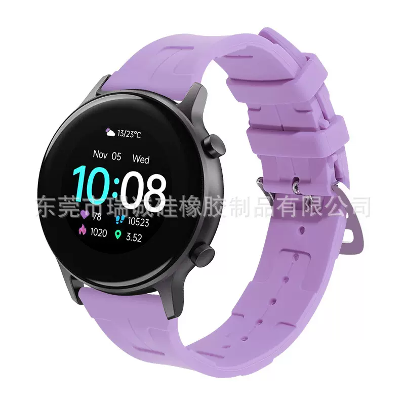 适用于AppleWatch9苹果爱马仕表带运动智能手表配件H纹硅胶表带