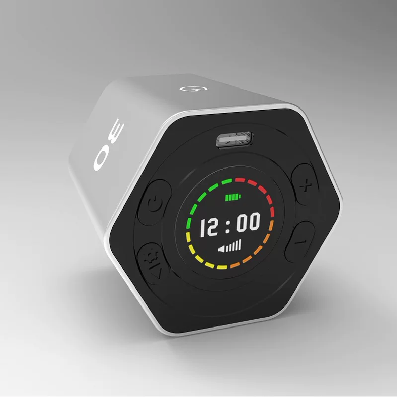 Autable rotor rotor chronograph magnetic suction LED quiet timer Kitchen countdown beauty cosmetic learning reminder