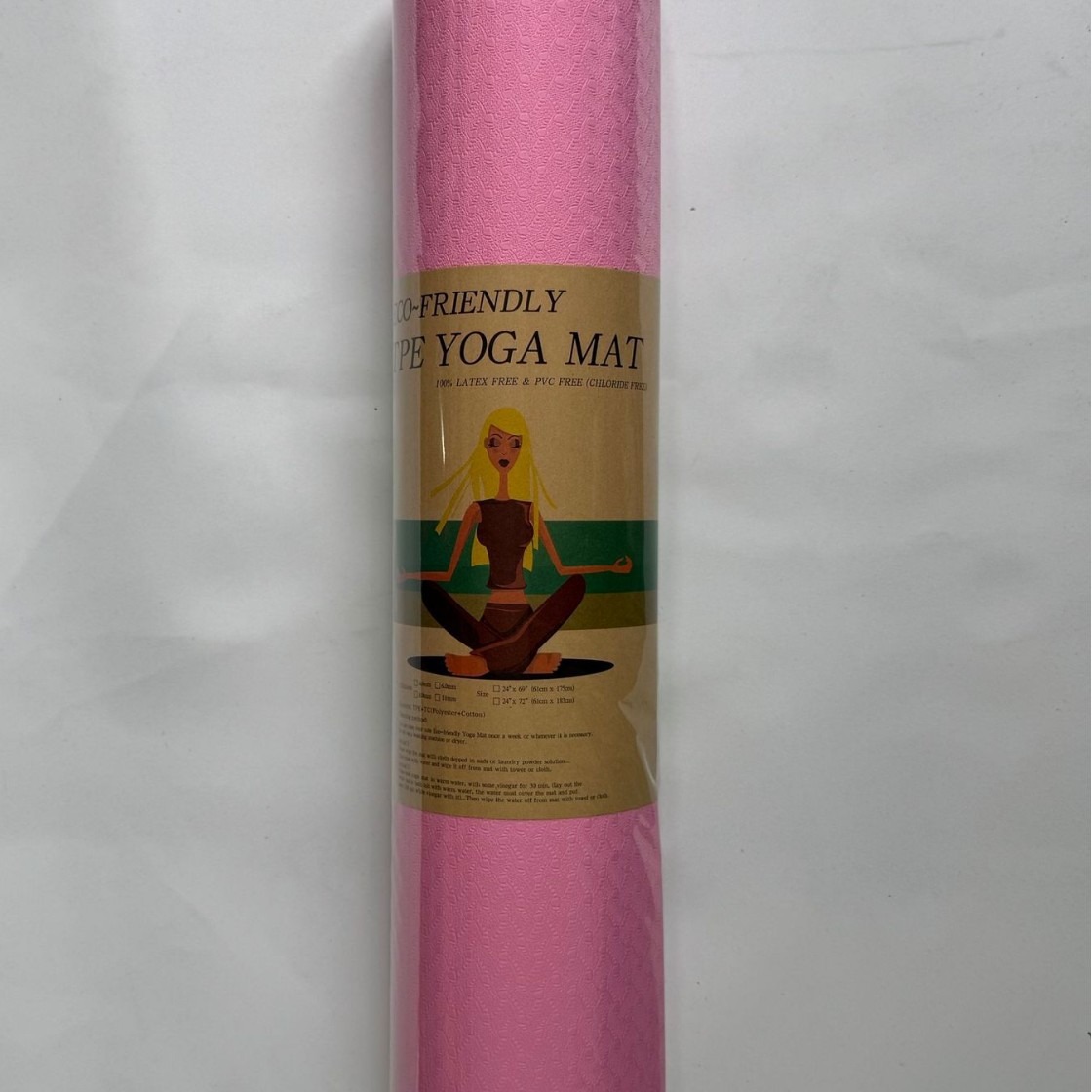 Fabricante de tapetes de yoga bicolor TPE ligeramente imperfectos, venta directa, antideslizantes, para fitness, danza, insonorizados, transfronterizos, gruesos, para uso doméstico.