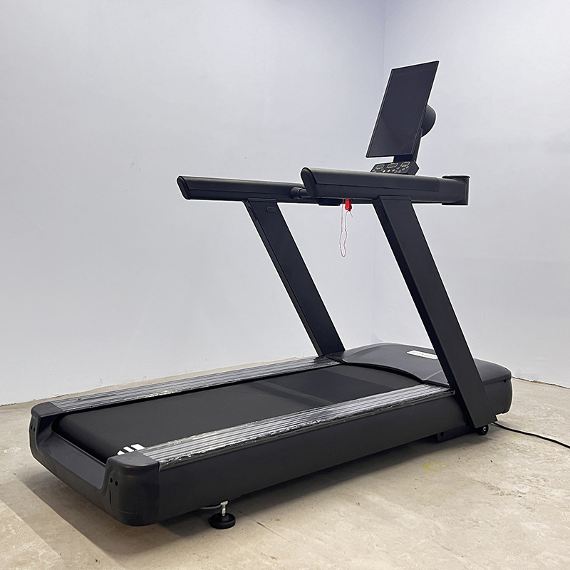 Equipos de gimnasio cargar inalámbrico pantalla de lanzamiento caminadora multifuncional silenciosa ancha caminadora de correa de correr gran gimnasio