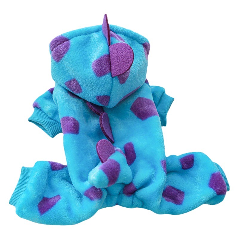 Ropa para perros y gatos PETCIRCLE, colección de otoño e invierno, forrada de lana, cálida, con un lindo diseño transformable.