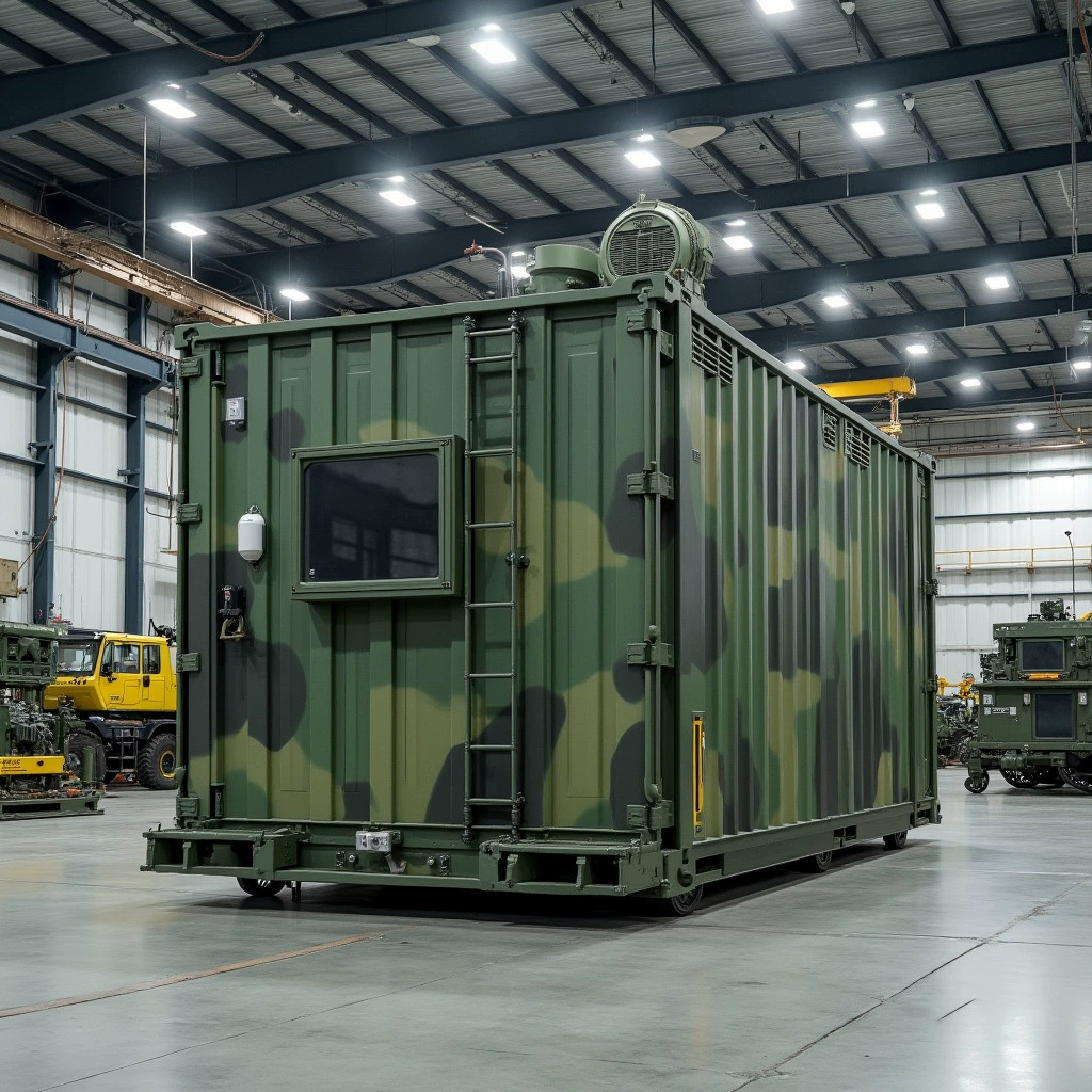 Подземная кабина Nuojin Global, защита от обрушения + система вентиляции, глубина 100m применима