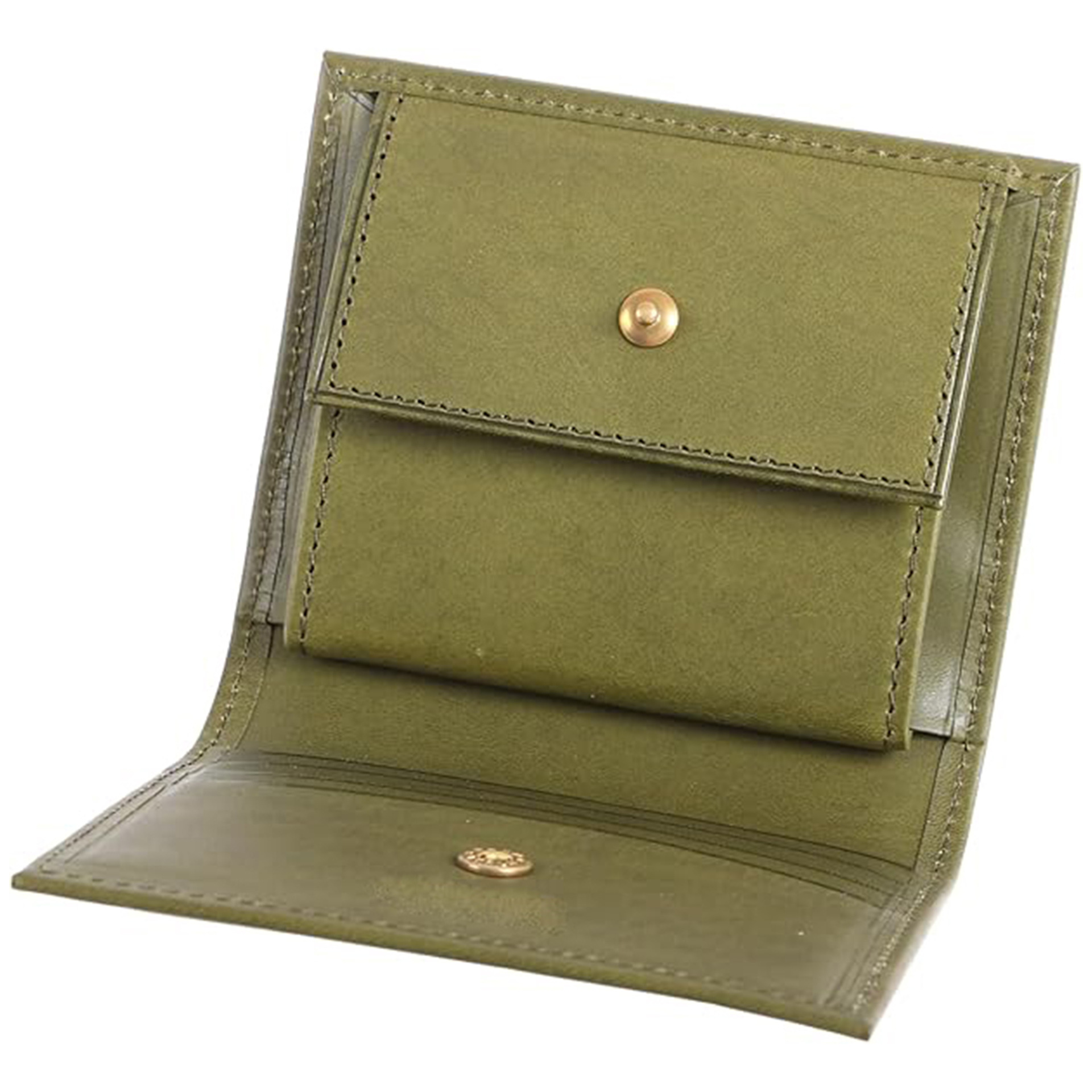 Amazon estilo japonés Lotte bolsa de dinero corta tarjeta de negocios retro portátil multifunción anti-robo billetera de cuero