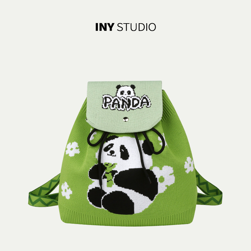 [백팩 조절커버] 컬러블럭 대나무, 후르츠그린 52001