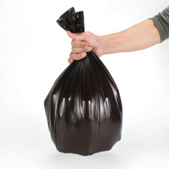 Garbage sorting garbage bags, colorful packaging plastic bags, household disposable red, yellow, blue and green rolled flat bags