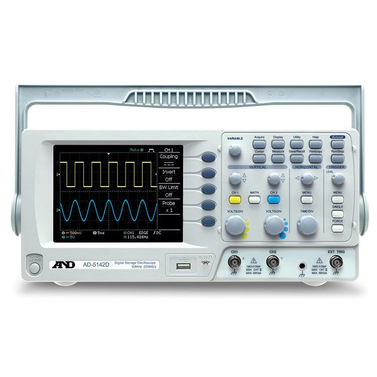 日本进口AND爱安德数字示波器AD-5142D工厂低价配件批发