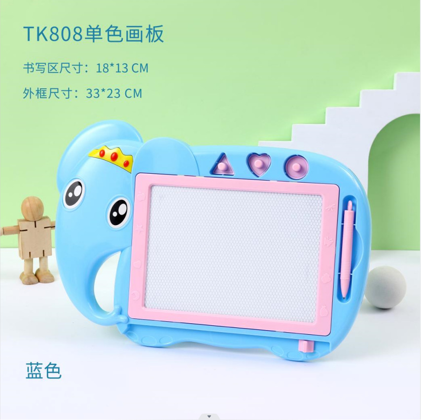 Jingjing tablero de escritura para niños tablero de dibujo magnético juguete de dibujos animados color Niños Bebé graffiti tablero de juguete al por mayor