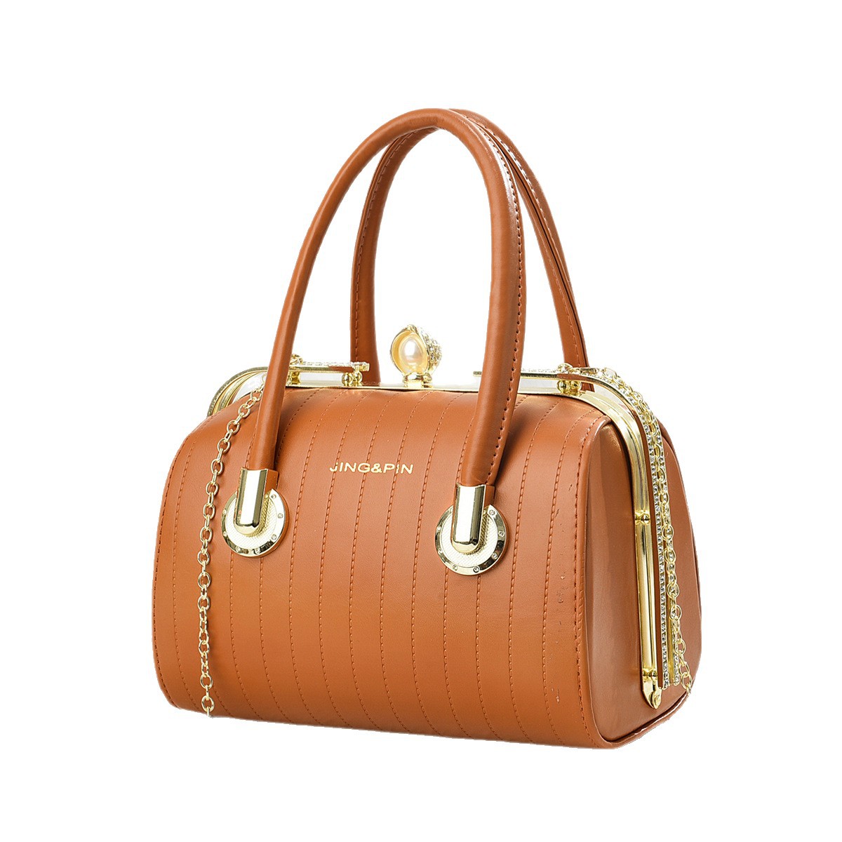 Alta calidad casual 2025 nuevo bolso femenino de gran capacidad moda retro simple bolso de mensajero de un solo hombro