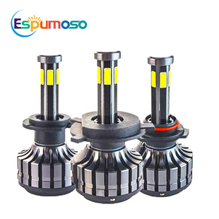 Manufacturer Wholesale X6S Car Led Headlight Six-Sided 360 Luminous Headlight Modified High and Low Beam Motorcycle Lights