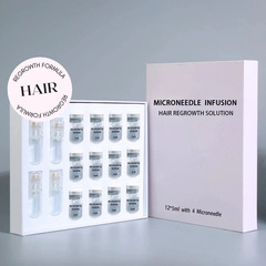 跨境爆款头发生长密发育发微针精华套装MICRONEEDLE INFUSION
