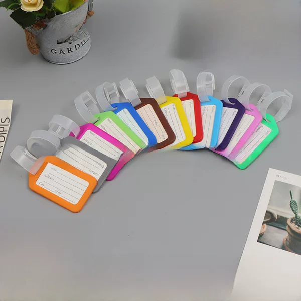 Luggage Tag, Boarding Pass, Suitcase Tag, Luggage Label, Plastic Card Holder, Travel Suitcase Anti-Lost