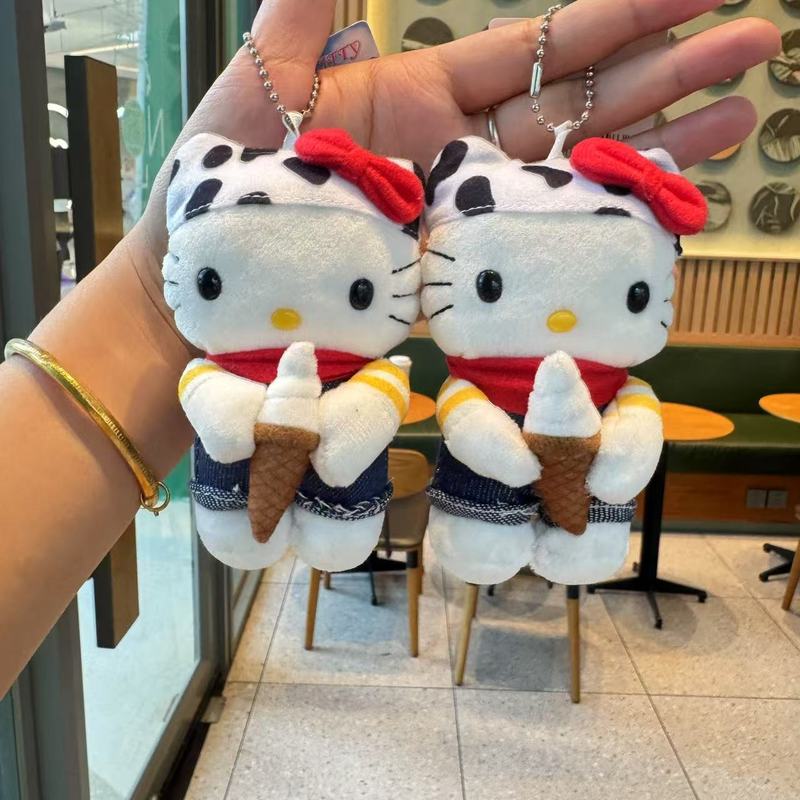 卡通动漫网红明星同款KT猫系列钥匙扣挂件女生背包饰品kt挂饰批发|undefined