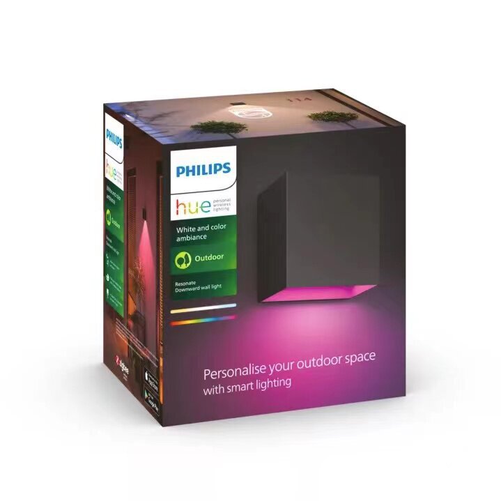 Philips Hue Color Resonate Imported Outdoor and Indoor Colorful Led Waterproof Wall Light Homekit