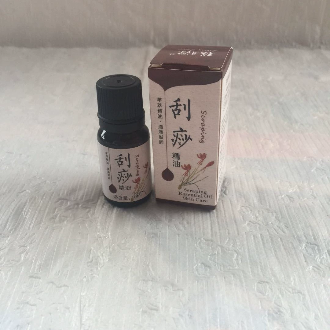Сильный источник тела массаж всего тела эфирное масло отодвинуть через Меридиан салон красоты открытая спина скребковое масло массаж универсальное эфирное масло 10 мл