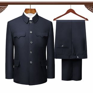 Осенний комплект для пожилых людей, пуховик, мужская куртка, для среднего возраста