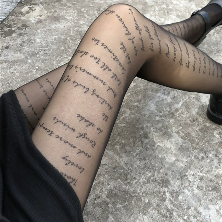 Trend velvet fashionable tights, socks, thin weaving, internet celebrity, city style -> Трендовые бархатные колготки, носки, тонкая вязь, интернет-знаменитость, городской стиль