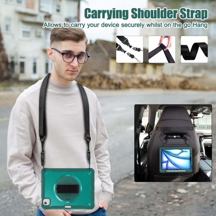 Popey A con cuello y correa de agarre de disco giratorio