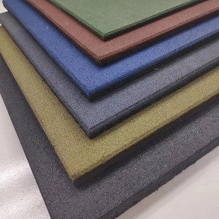 Outdoor school kindergarten waterproof non-slip shock absorption rubber floor playground gym rubber floor mat manufacturers