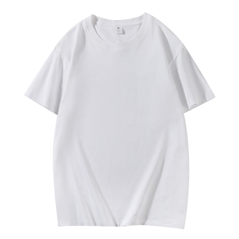 純綿 tシャツカスタムパターンロゴ広告シャツ作業服 210 グラムラウンドネック外国貿易クロスボーダーライトプレートカスタム卸売|undefined