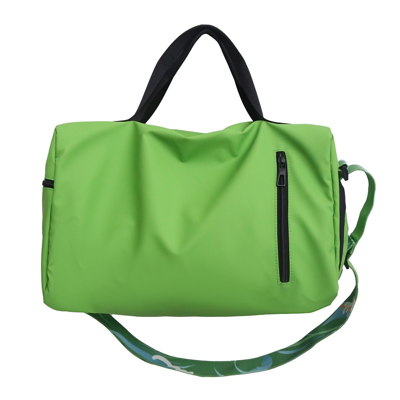 2024 color brillante, bolsa de viaje de pareja, separación seca y húmeda, cinturón independiente de almacenamiento de zapatos, bolsa deportiva casual