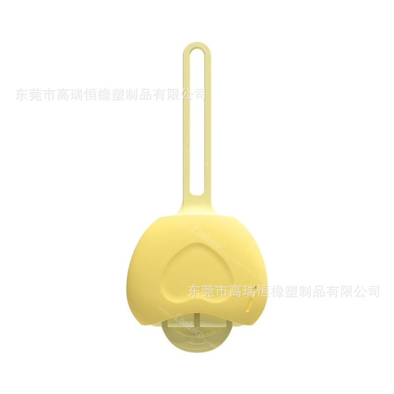 亚马逊新品唇刷收纳盒美妆工具携带硅胶迷你口红唇膜唇釉刷收纳盒|undefined
