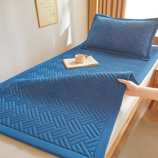 New Solid Color Simple and Comfortable Student Dormitory Quilted Mattress Set Thin Mattress Bunk Bed Single Bed Pad