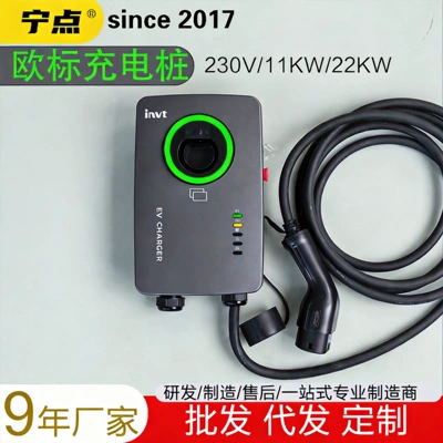 Type2 European Standard Charging Pile 7Kw11Kw22Kw Ac Gun Ev New Energy Electric Vehicle Cross-Border National Cc