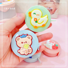 Cute Cartoon Macaron Colored Mini Tape Measure Measurement Measurement Bust Hip Waist Measurement Clothes Measurement Measurement Measure