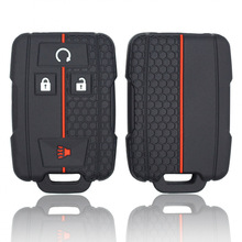 适用雪佛兰SUBURBAN萨博班钥匙套SILVERADO壳GMC进口汽车钥匙包扣