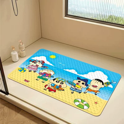 Avtomobil döşəmə paspasları, and Anti-Fall Mat for Home Use - axin-beach-5-person-group-4070cm-suction-cup-floor-mat