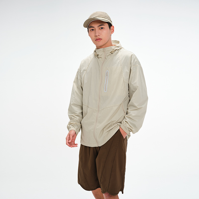 Niaojia Upf100+ Outdoor Sun Protection Clothing for Men and Women, Anti-Uv Sun Protection Clothing, Breathable and Light Skin Windbreaker Jacket
